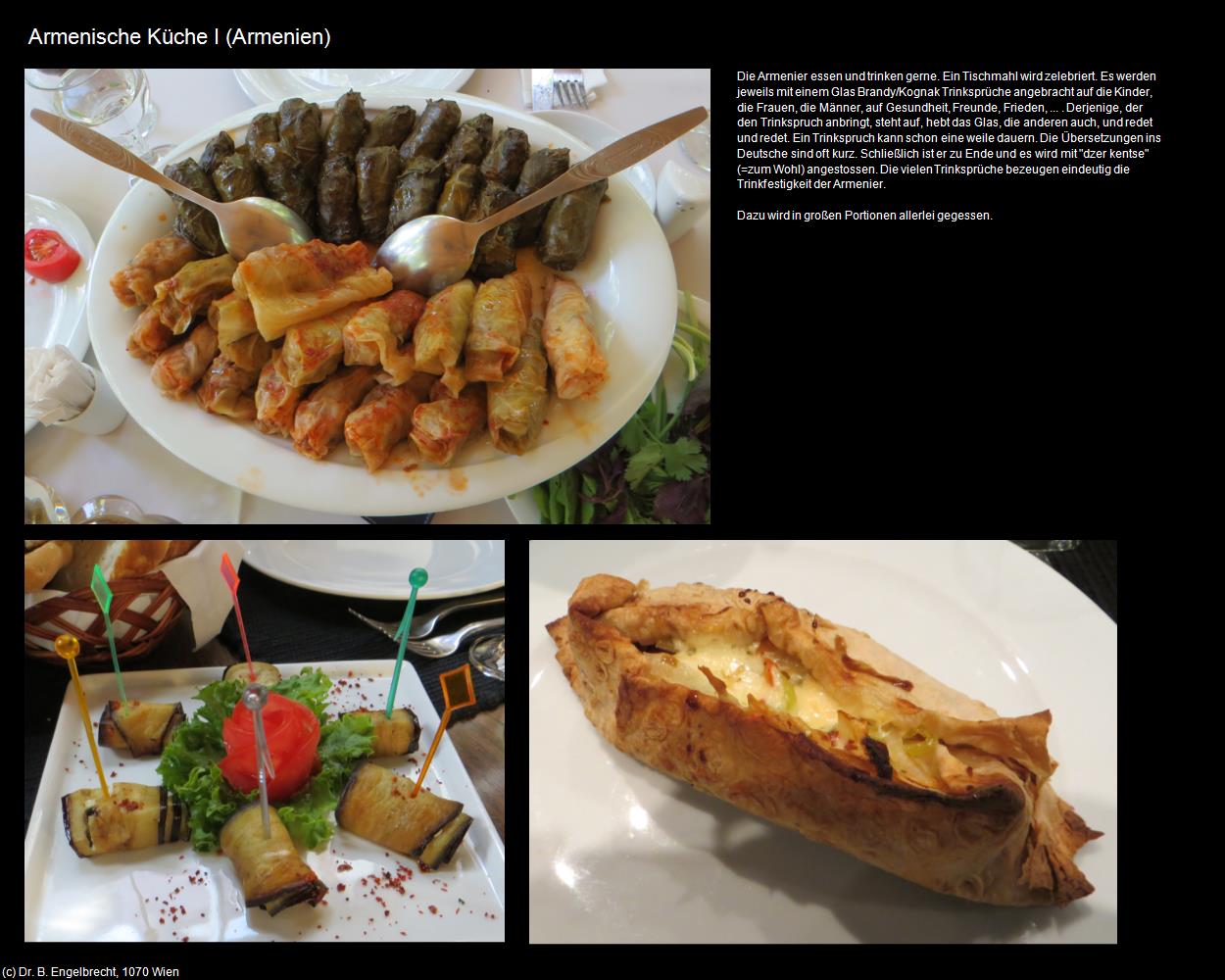 Armenische Küche I (+Allgemein) in Kulturatlas-ARMENIEN