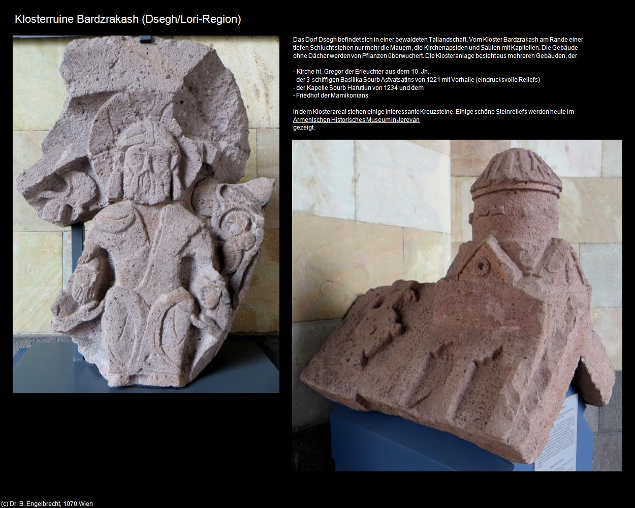 Klosterruine Bardzrakash (Dsegh/Lori-Region) in Kulturatlas-ARMENIEN(c)B.Engelbrecht