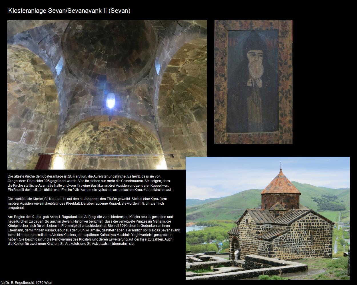 Klosteranlage/Sevanavank II (Sevan) in Kulturatlas-ARMENIEN
