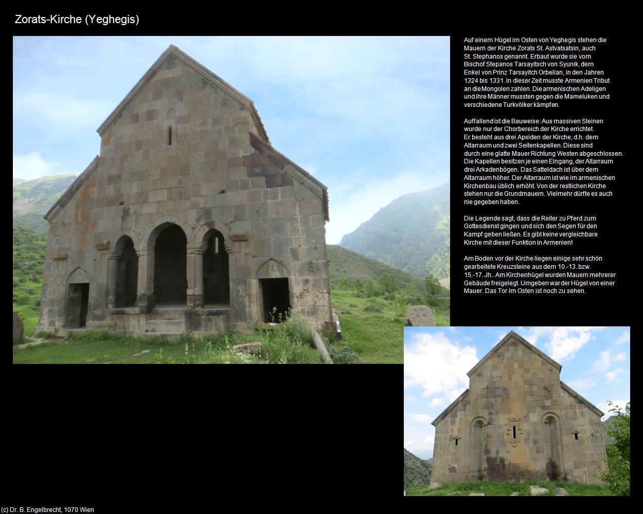 Zorats-Kirche (Yeghegis) in Kulturatlas-ARMENIEN