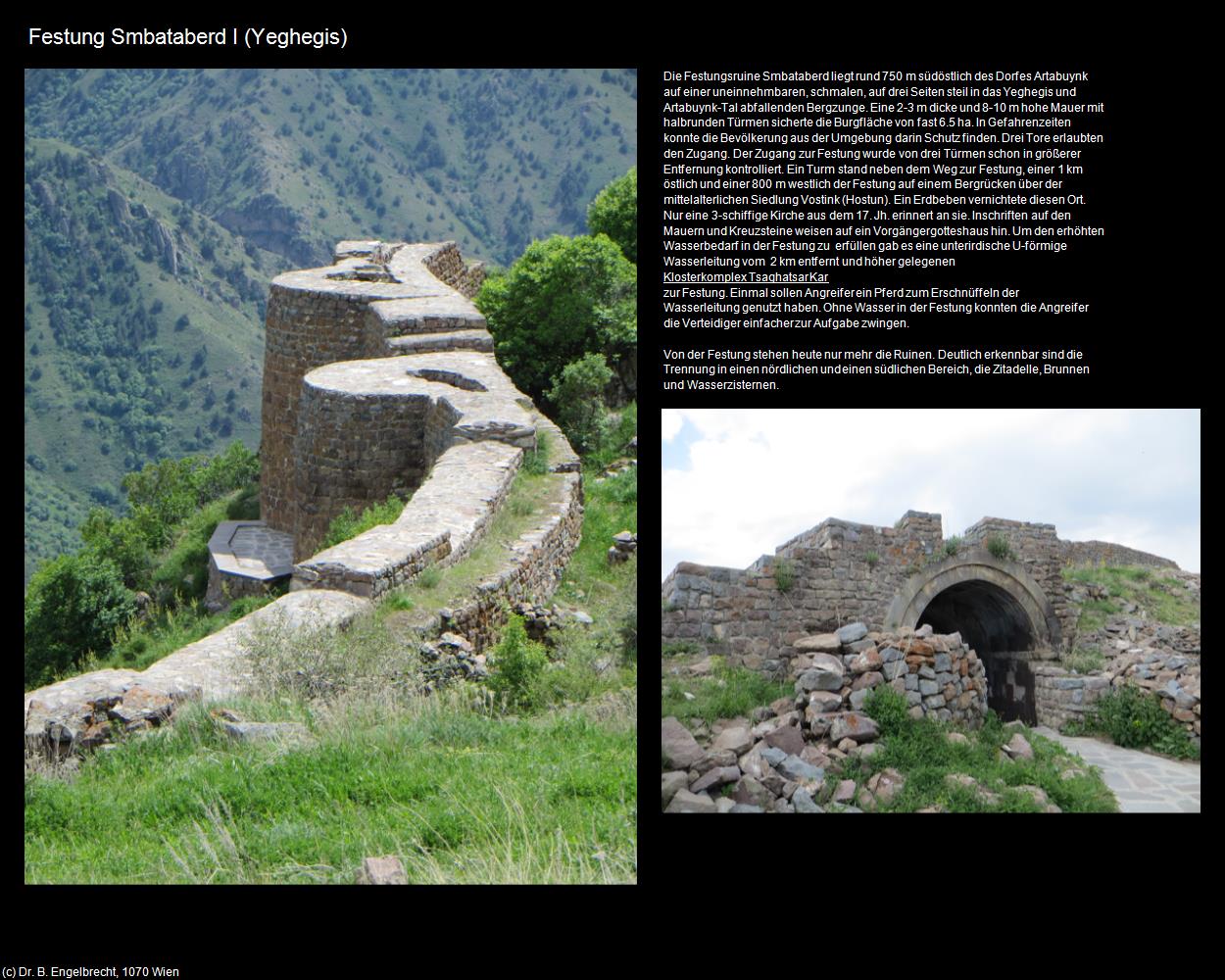 Festung Smbataberd I (Yeghegis) in Kulturatlas-ARMENIEN(c)B.Engelbrecht