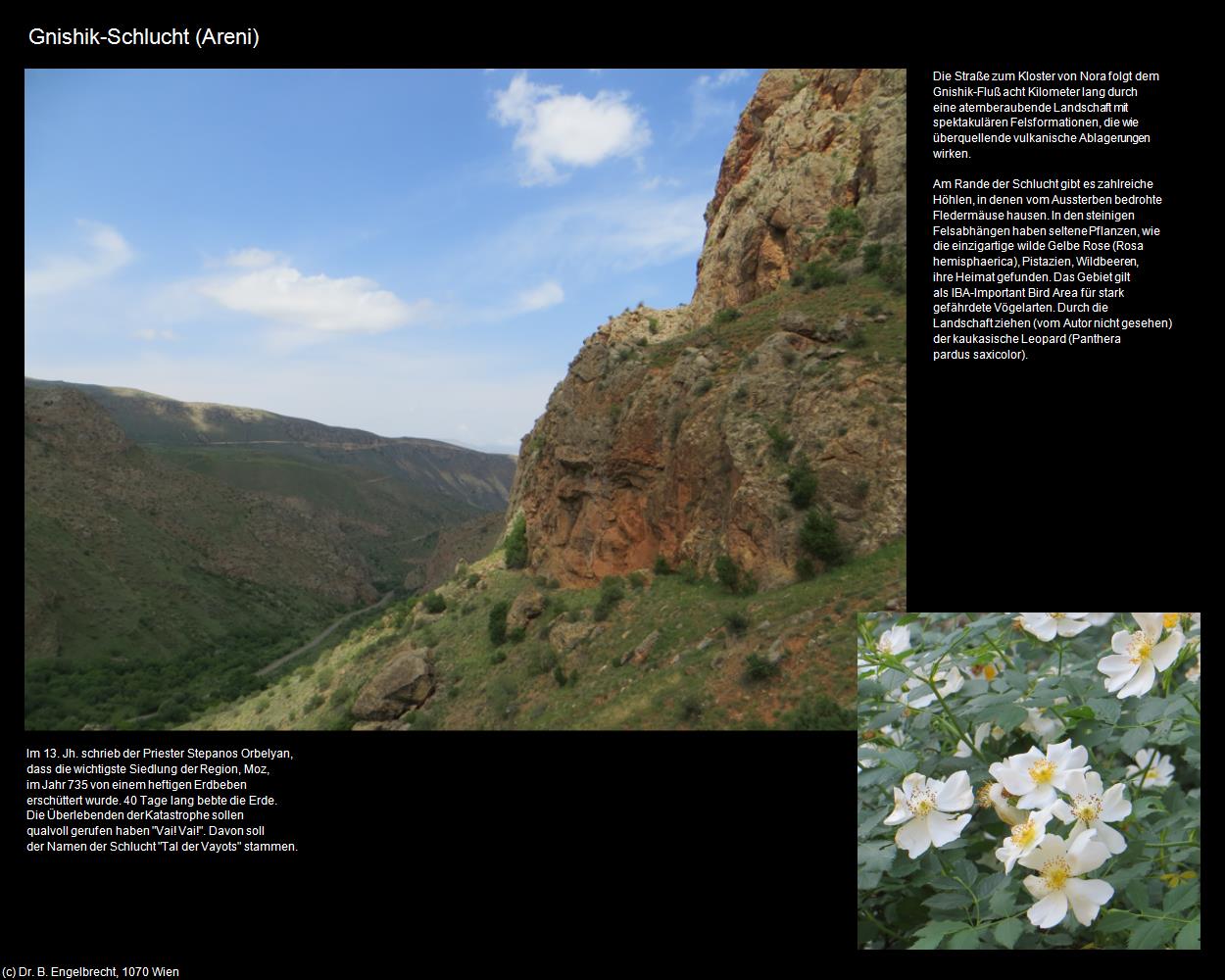 Gnishik-Schlucht  (Areni) in Kulturatlas-ARMENIEN