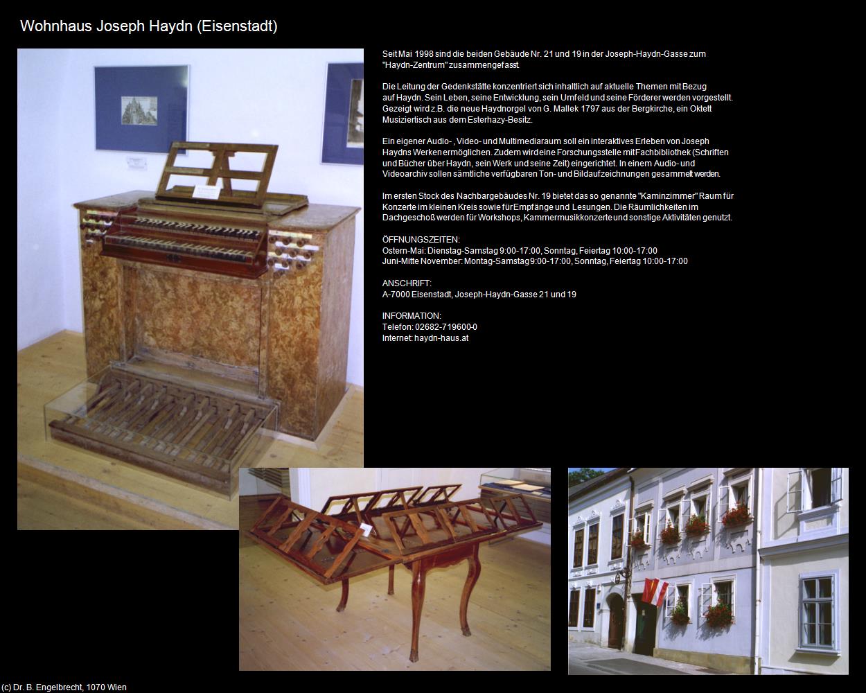 Wohnhaus J. Haydn (Eisenstadt) in Kulturatlas-BURGENLAND