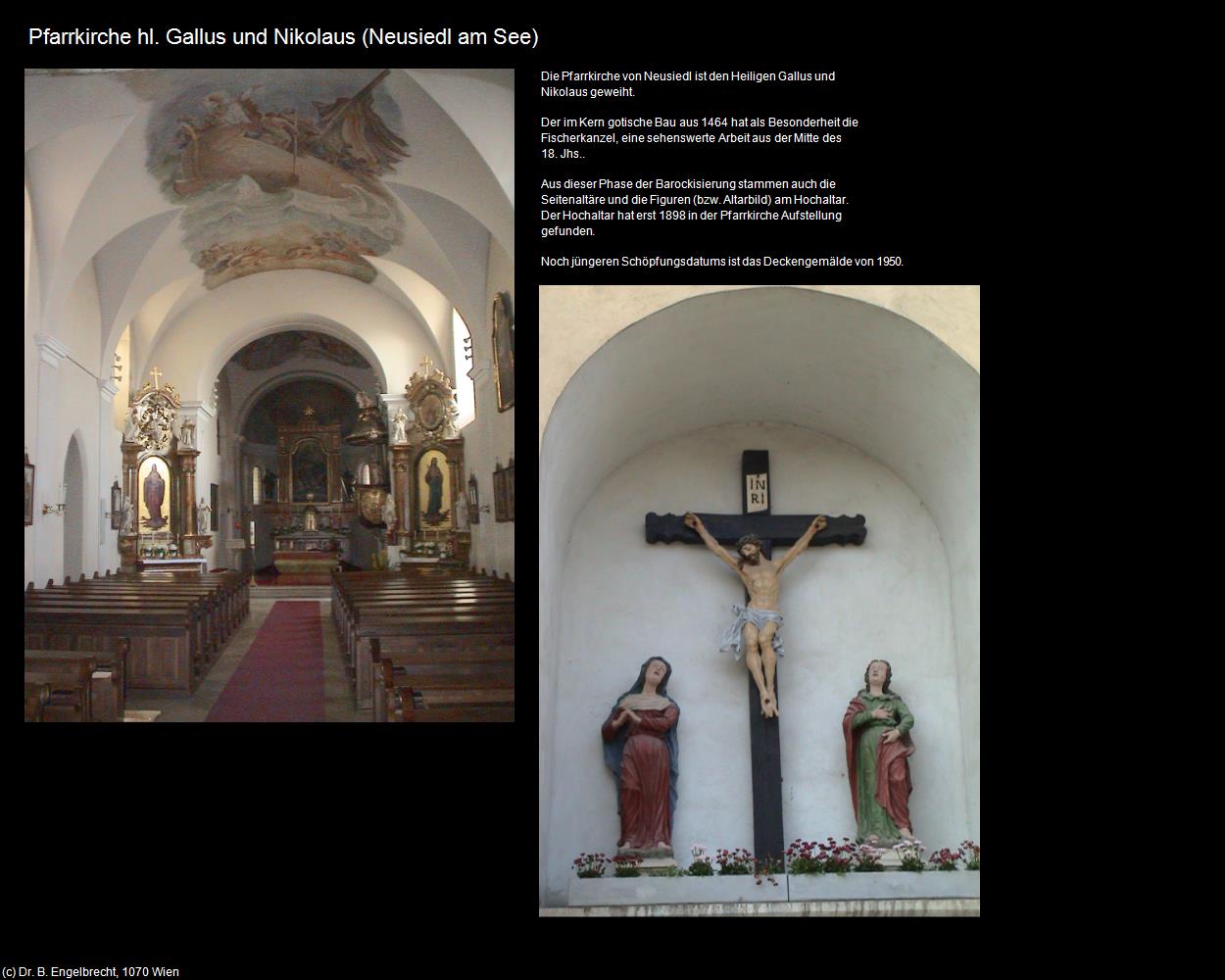 Pfk. hl. Gallus und Nikolaus (Neusiedl am See) in Kulturatlas-BURGENLAND