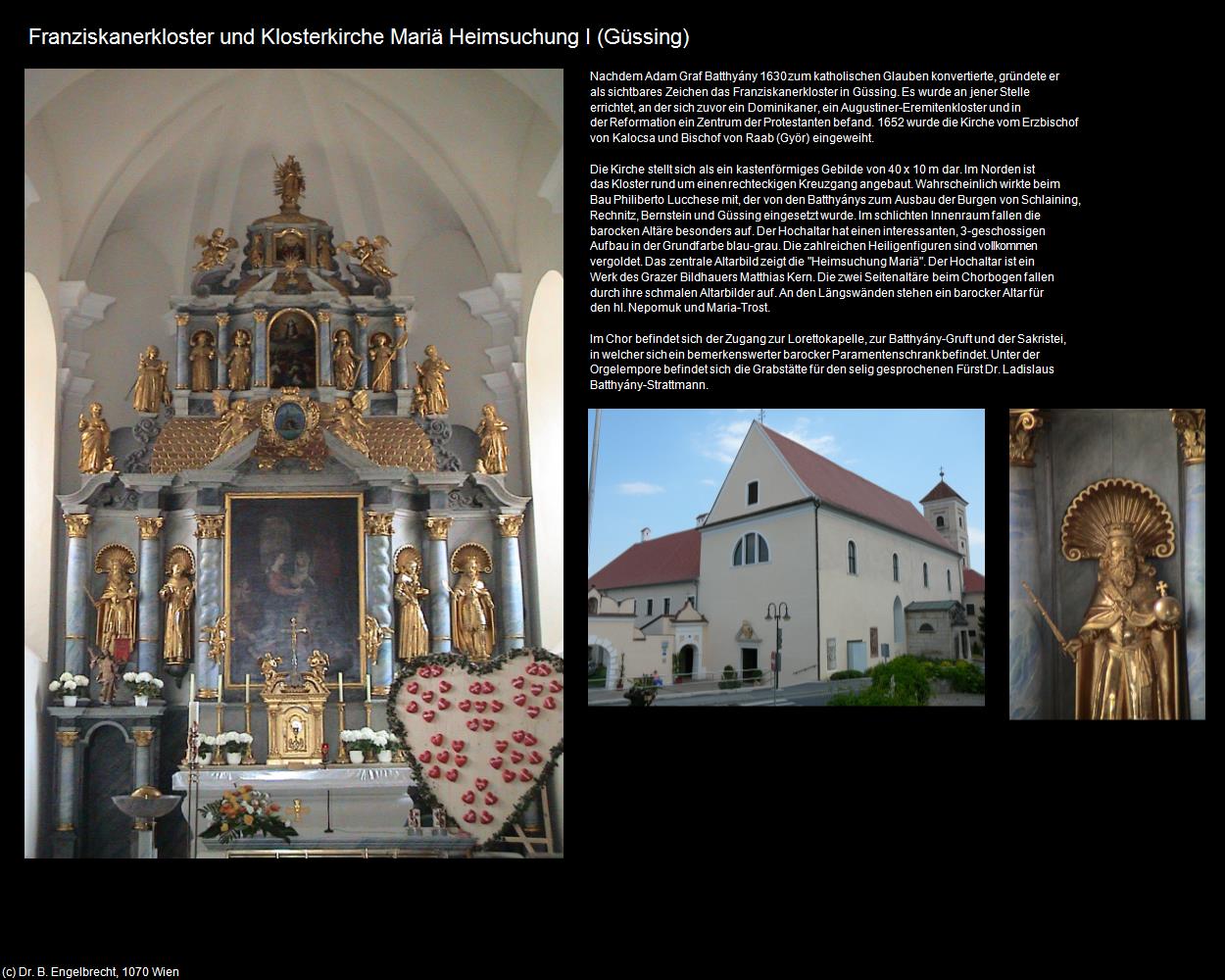 Franziskanerkloster I (Güssing) in Kulturatlas-BURGENLAND