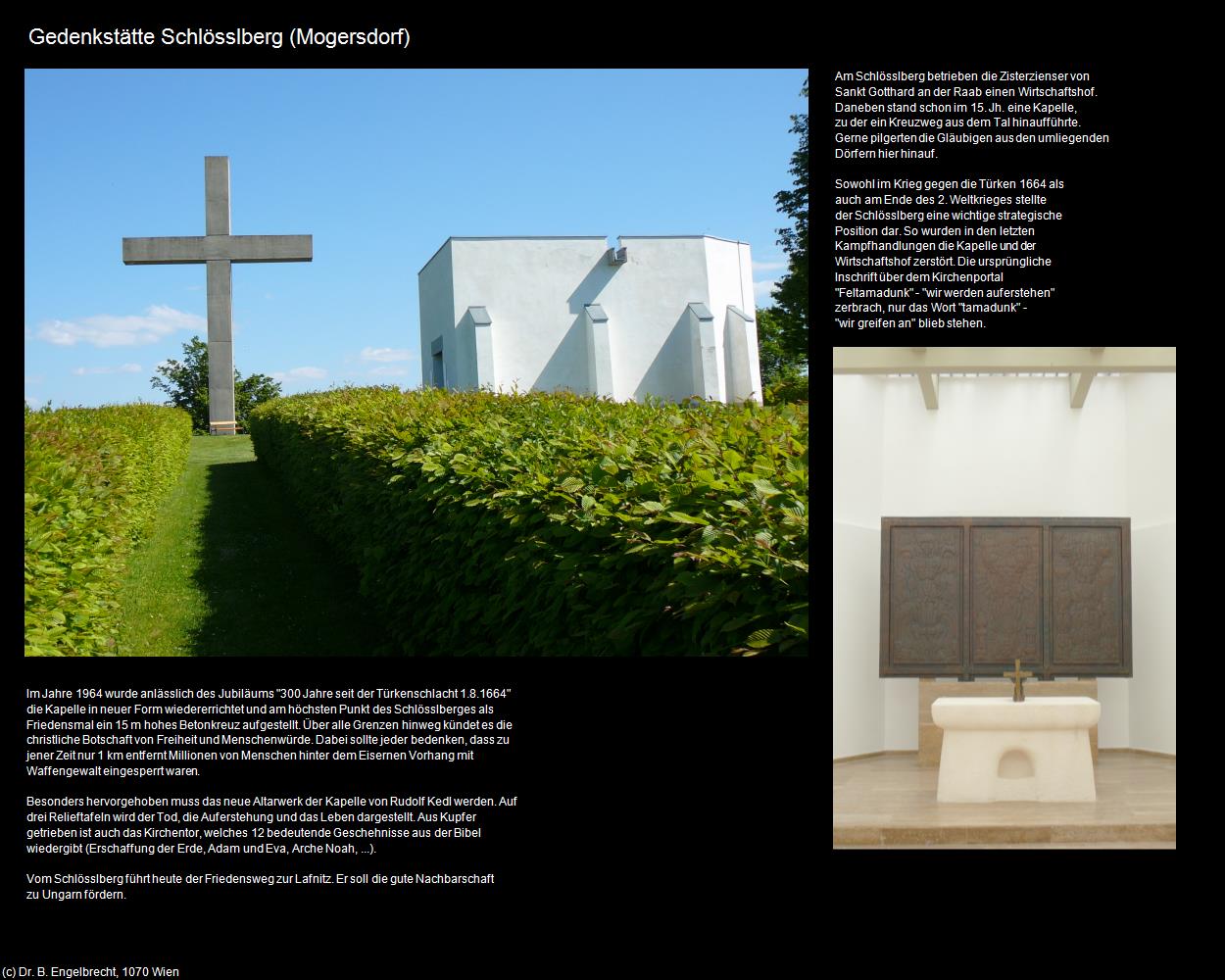Gedenkstätte Schlösslberg (Mogersdorf) in Kulturatlas-BURGENLAND