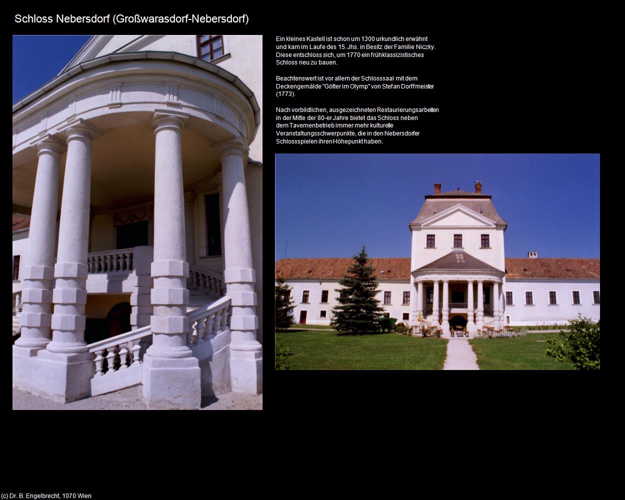 Schloss Nebersdorf (Großwarasdorf) in Kulturatlas-BURGENLAND