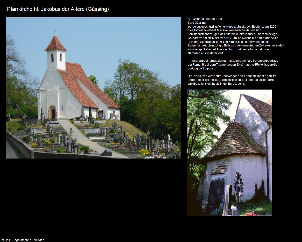 Pfk. hl. Jakobus der Ältere (Güssing) in Kulturatlas-BURGENLAND(c)B.Engelbrecht