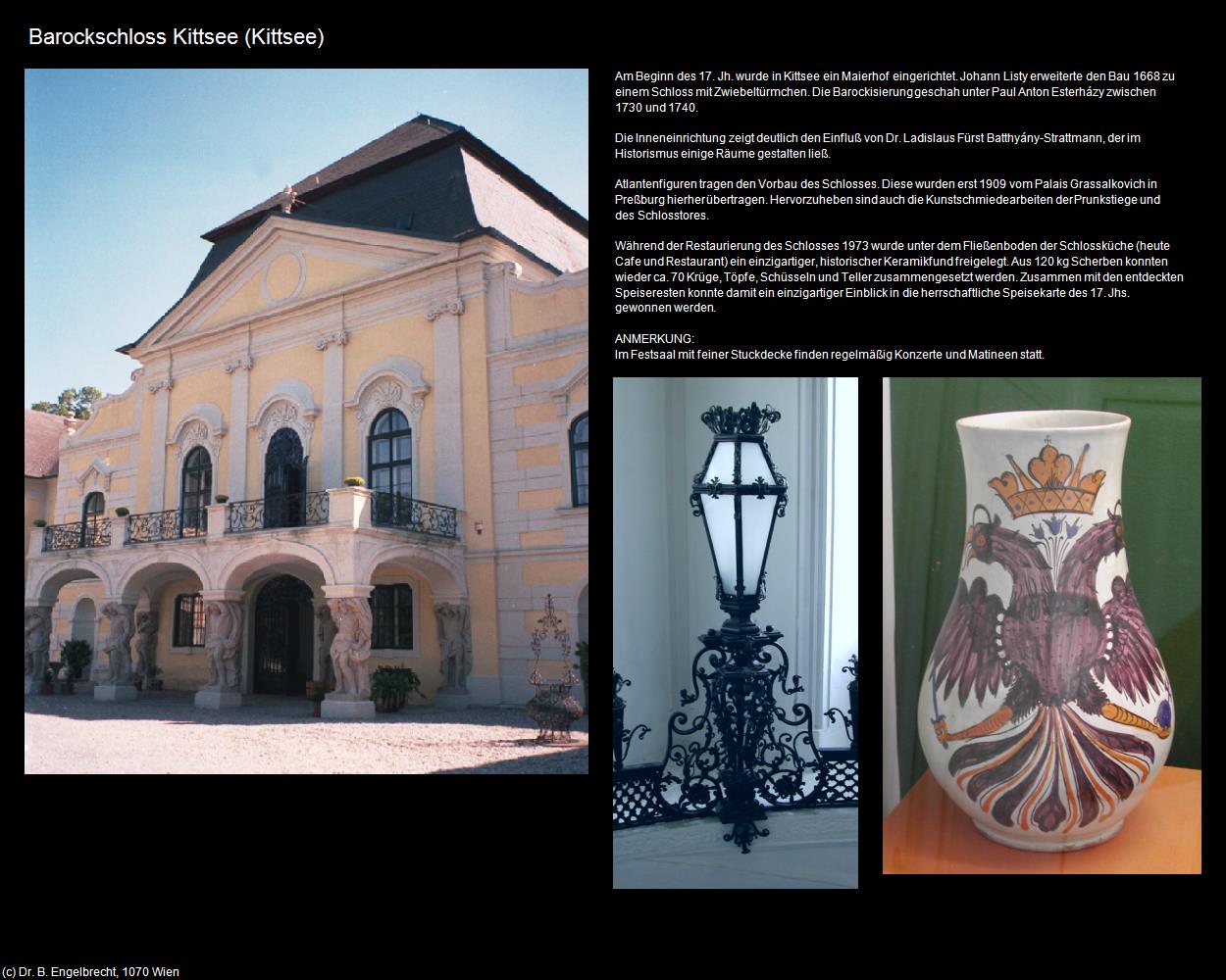 Barockschloss Kittsee (Kittsee) in Kulturatlas-BURGENLAND