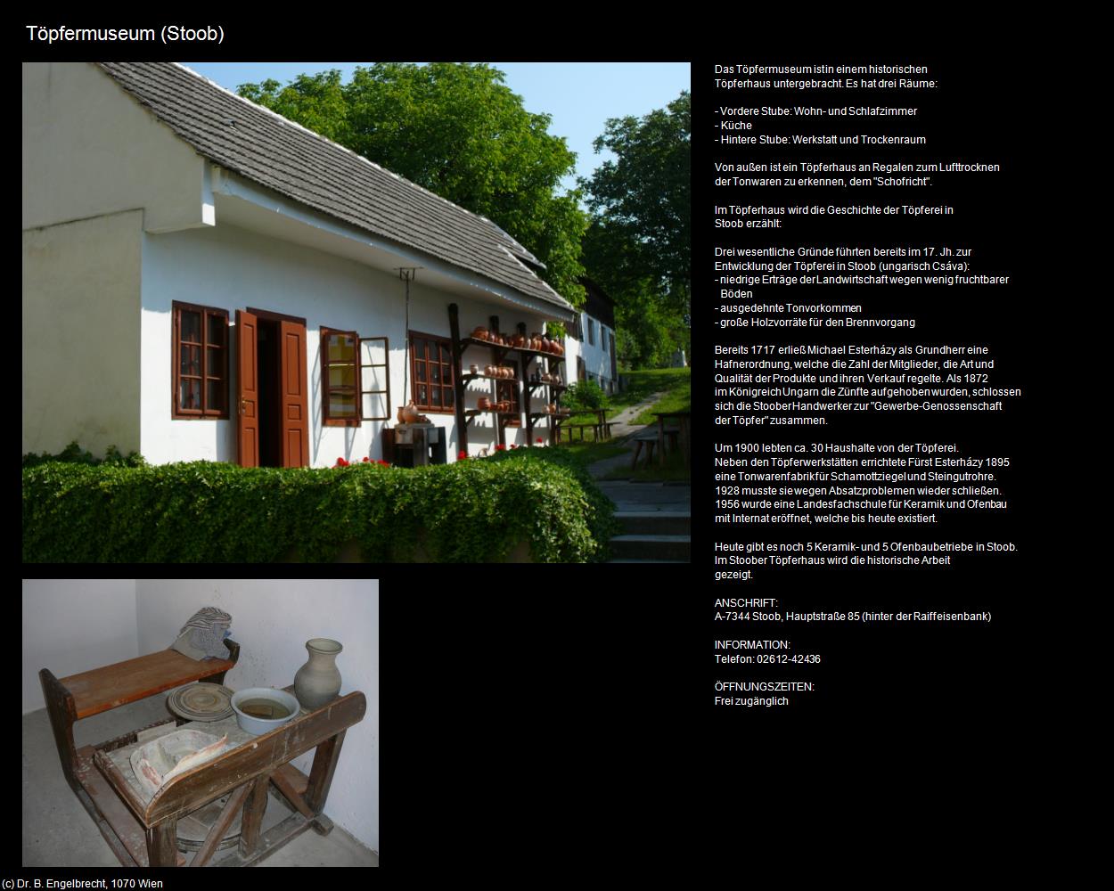 Töpfermuseum (Stoob) in Kulturatlas-BURGENLAND