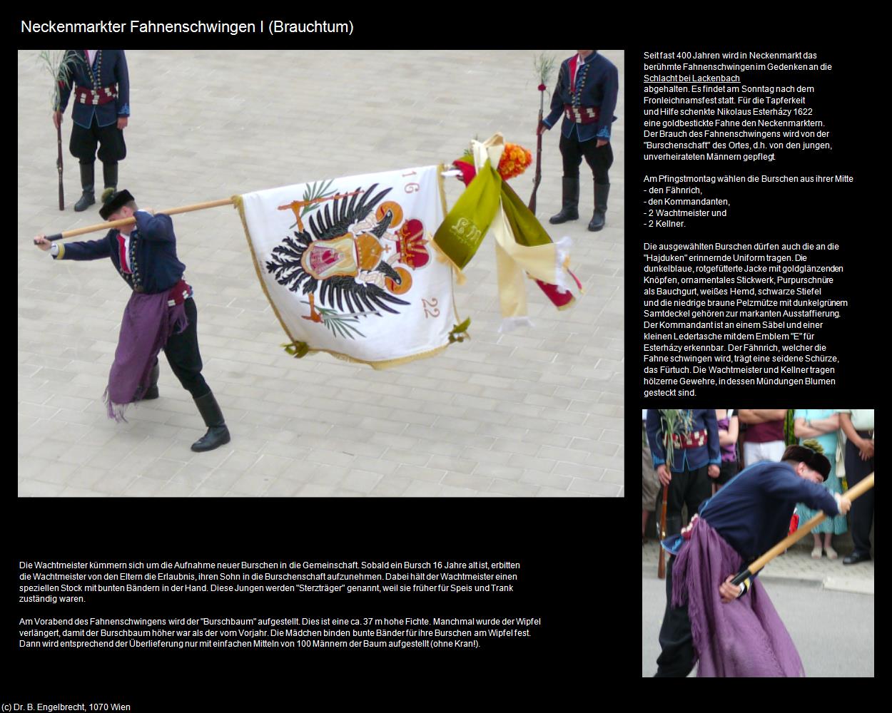Neckenmarkter Fahnenschwingen I (Neckenmarkt) in Kulturatlas-BURGENLAND(c)B.Engelbrecht
