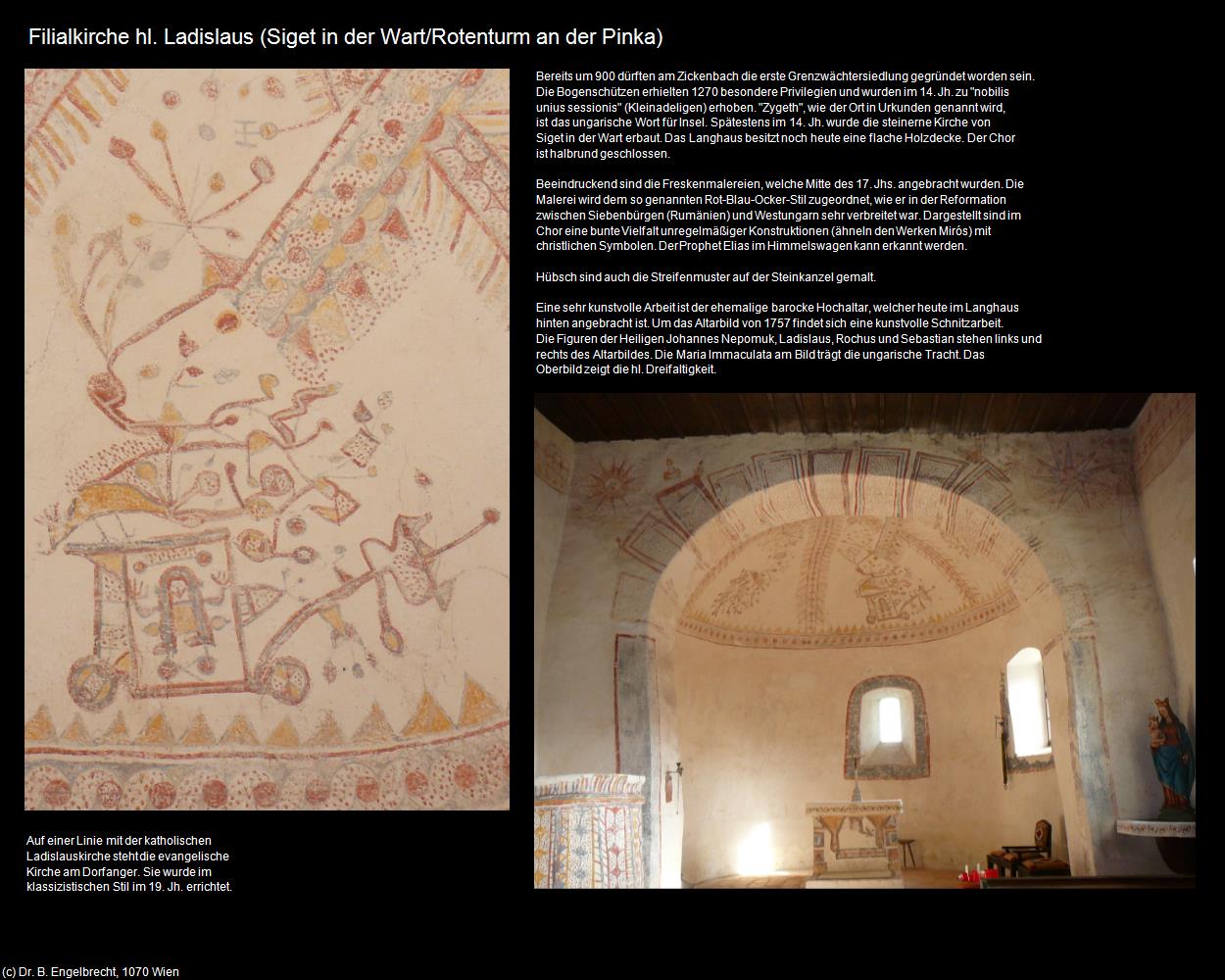 Fk. hl. Ladislaus (Siget in der Wart/Rotenturm an der Pinka) in Kulturatlas-BURGENLAND