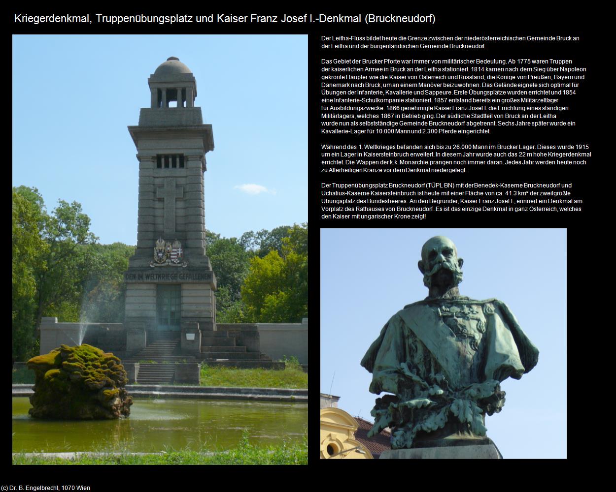 Kriegerdenkmal und Truppenübungsplatz (Bruckneudorf) in Kulturatlas-BURGENLAND