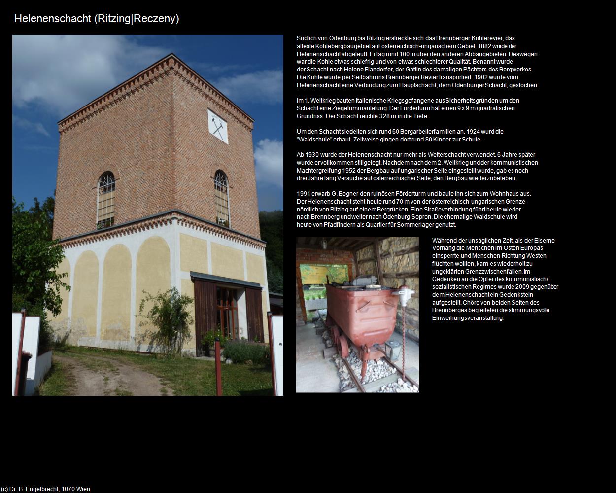 Helenenschacht (Ritzing) in Kulturatlas-BURGENLAND