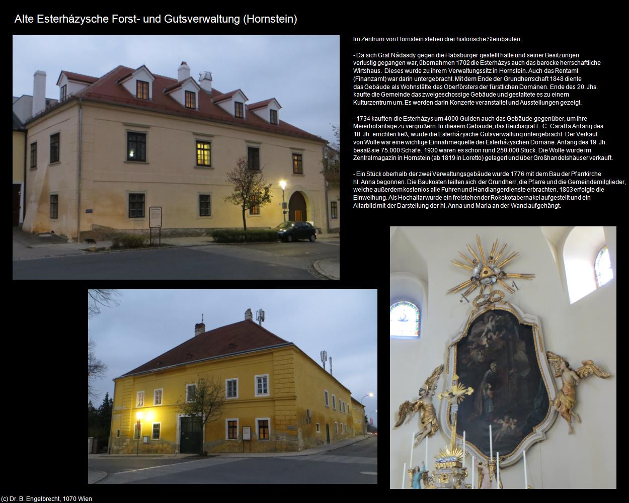 Alte Esterhazysche Forst- und Gutsverwaltung   (Hornstein) in Kulturatlas-BURGENLAND