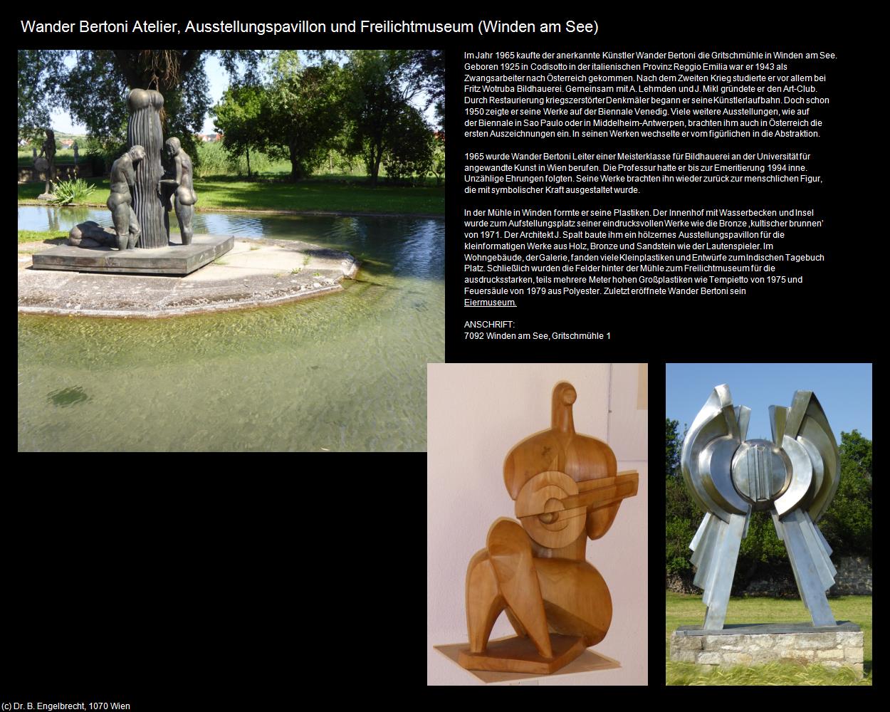 Wander Bertoni Freilichtmuseum  (Winden am See) in Kulturatlas-BURGENLAND(c)B.Engelbrecht