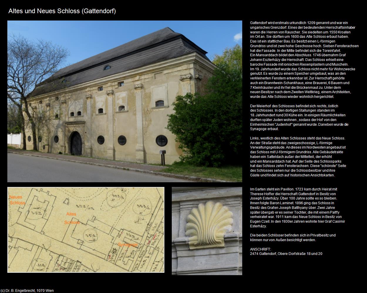 Altes und neues Schloss  (Gattendorf) in Kulturatlas-BURGENLAND