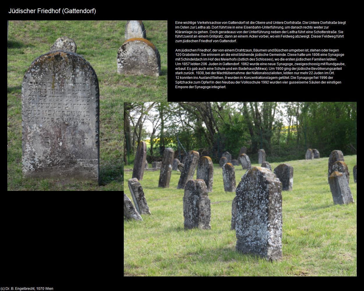 Jüdischer Friedhof  (Gattendorf) in Kulturatlas-BURGENLAND