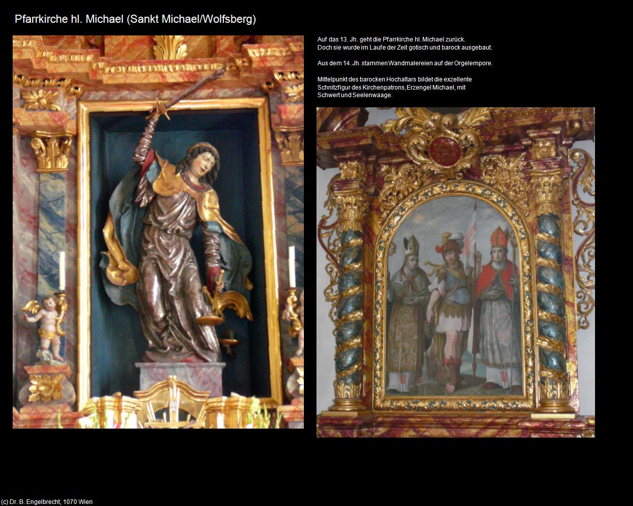Pfk. hl. Michael (Sankt Michael/Wolfsberg) in Kulturatlas-KÄRNTEN