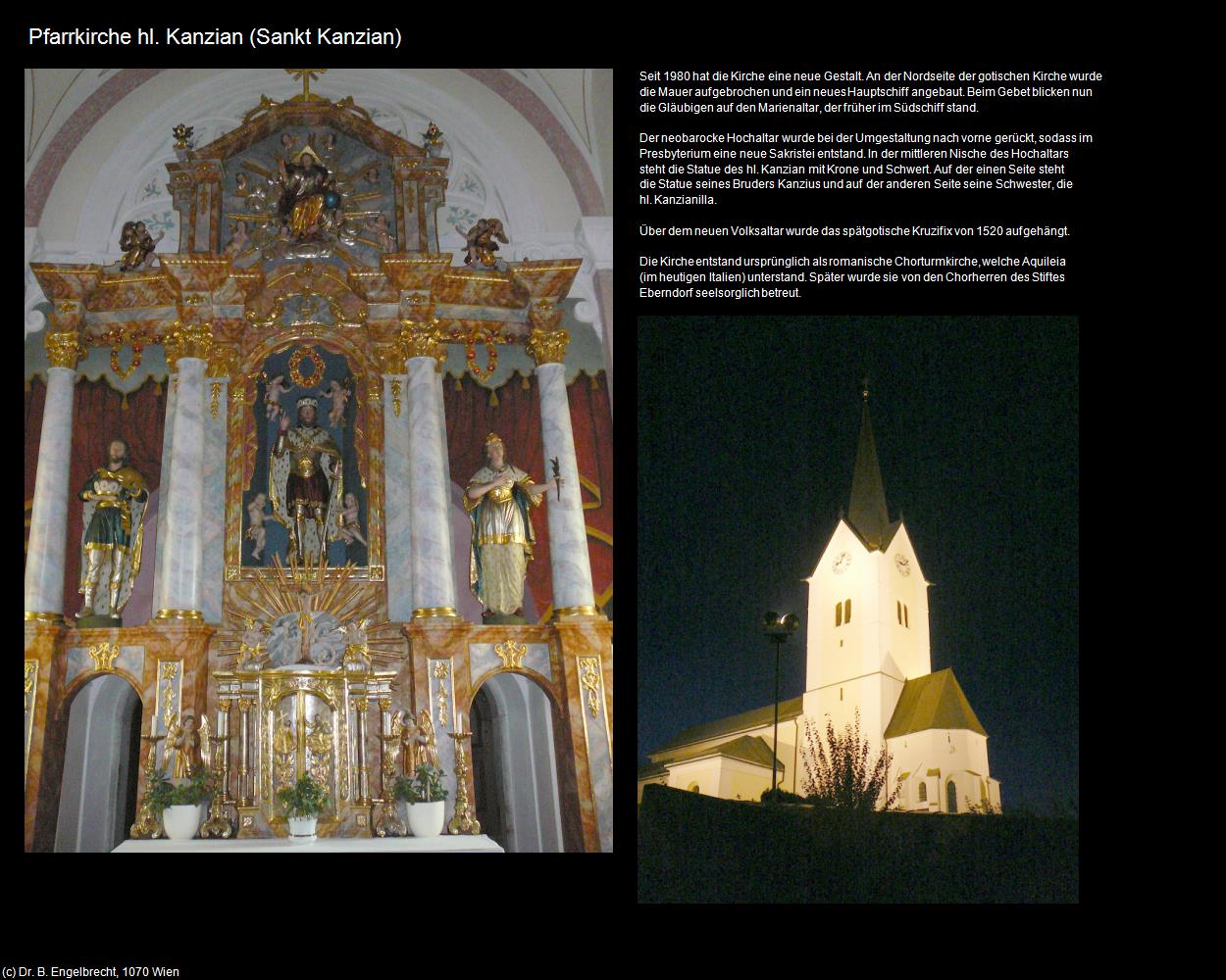 Pfk. hl. Kanzian (Sankt Kanzian am Klopeinersee) in Kulturatlas-KÄRNTEN