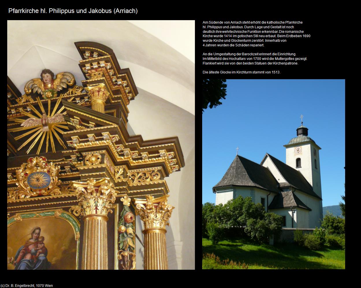 Pfk. hl. Philippus und Jakobus (Arriach) in Kulturatlas-KÄRNTEN