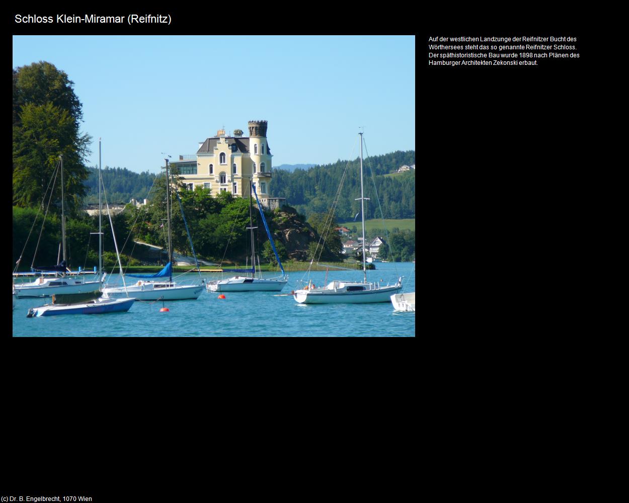 Schloss Klein-Miramar (Reifnitz) in Kulturatlas-KÄRNTEN