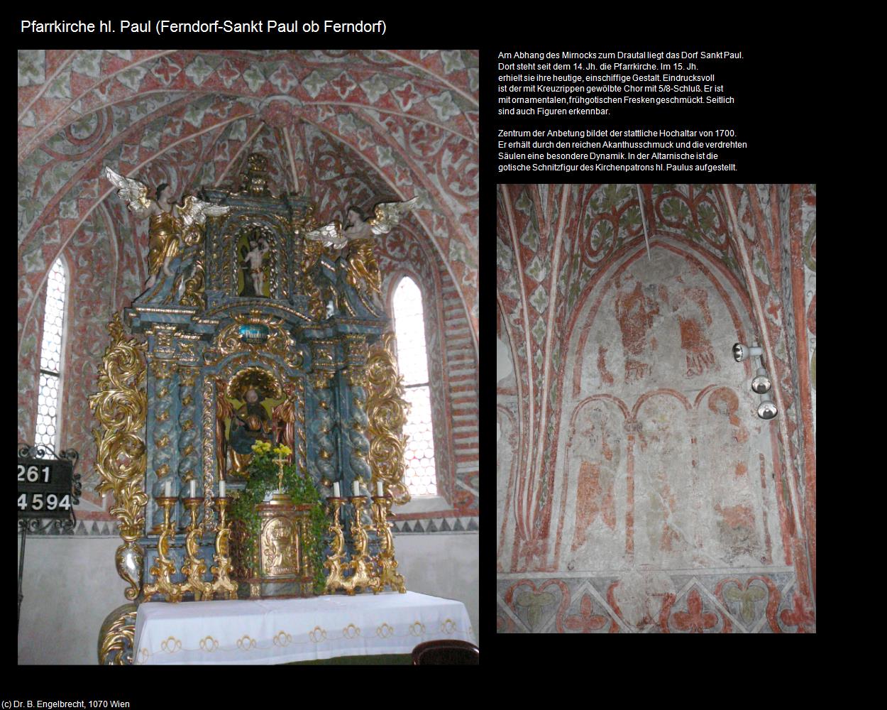 Pfk. hl. Paul (Sankt Paul ob Ferndorf) (Sankt Paul ob Ferndorf) in Kulturatlas-KÄRNTEN