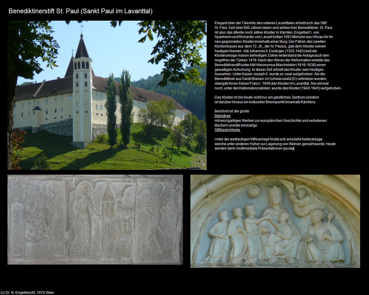 Benediktinerstift Sankt Paul (Sankt Paul im Lavanttal) in Kulturatlas-KÄRNTEN(c)B.Engelbrecht