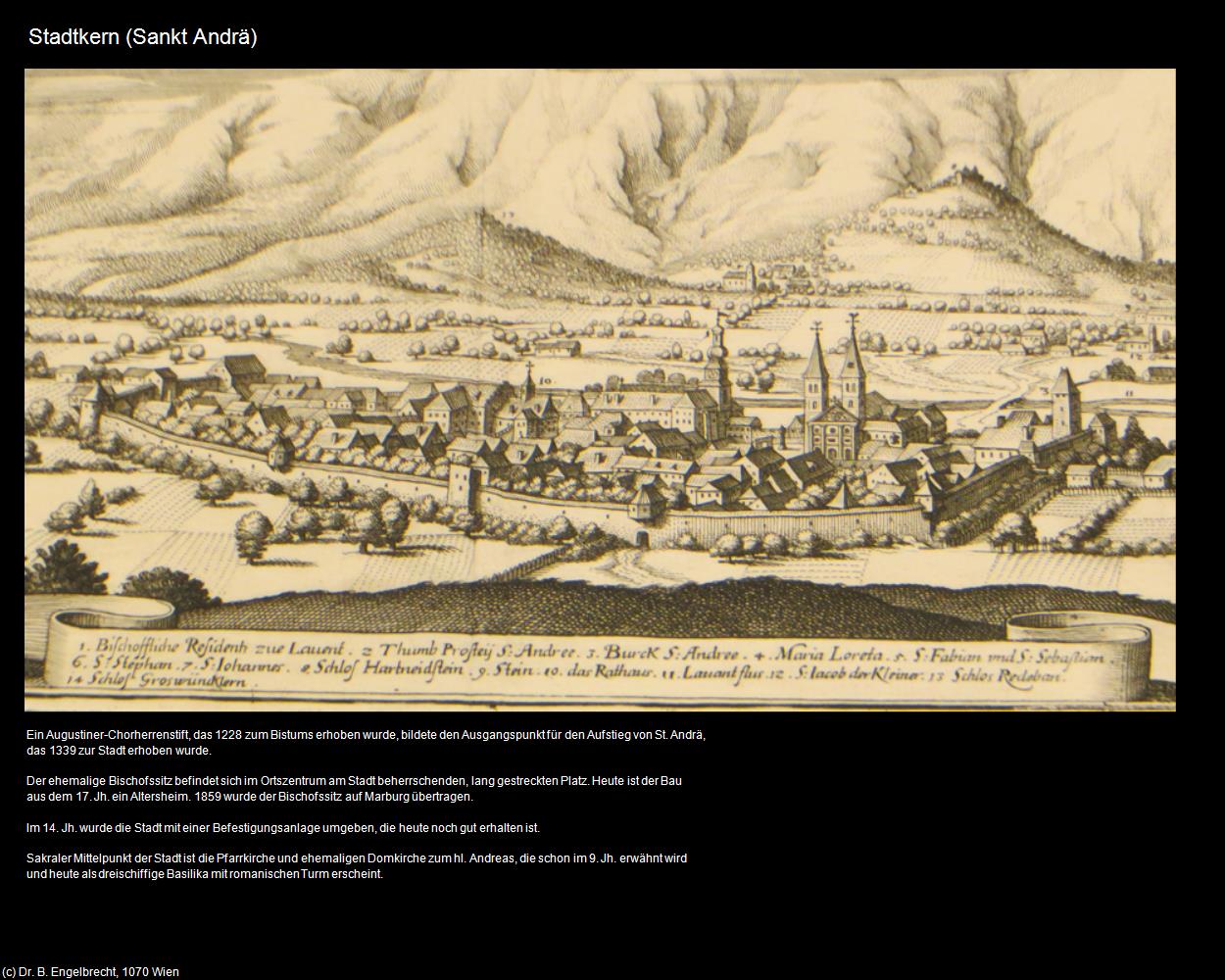 Stadtkern (Sankt Andrä) in Kulturatlas-KÄRNTEN