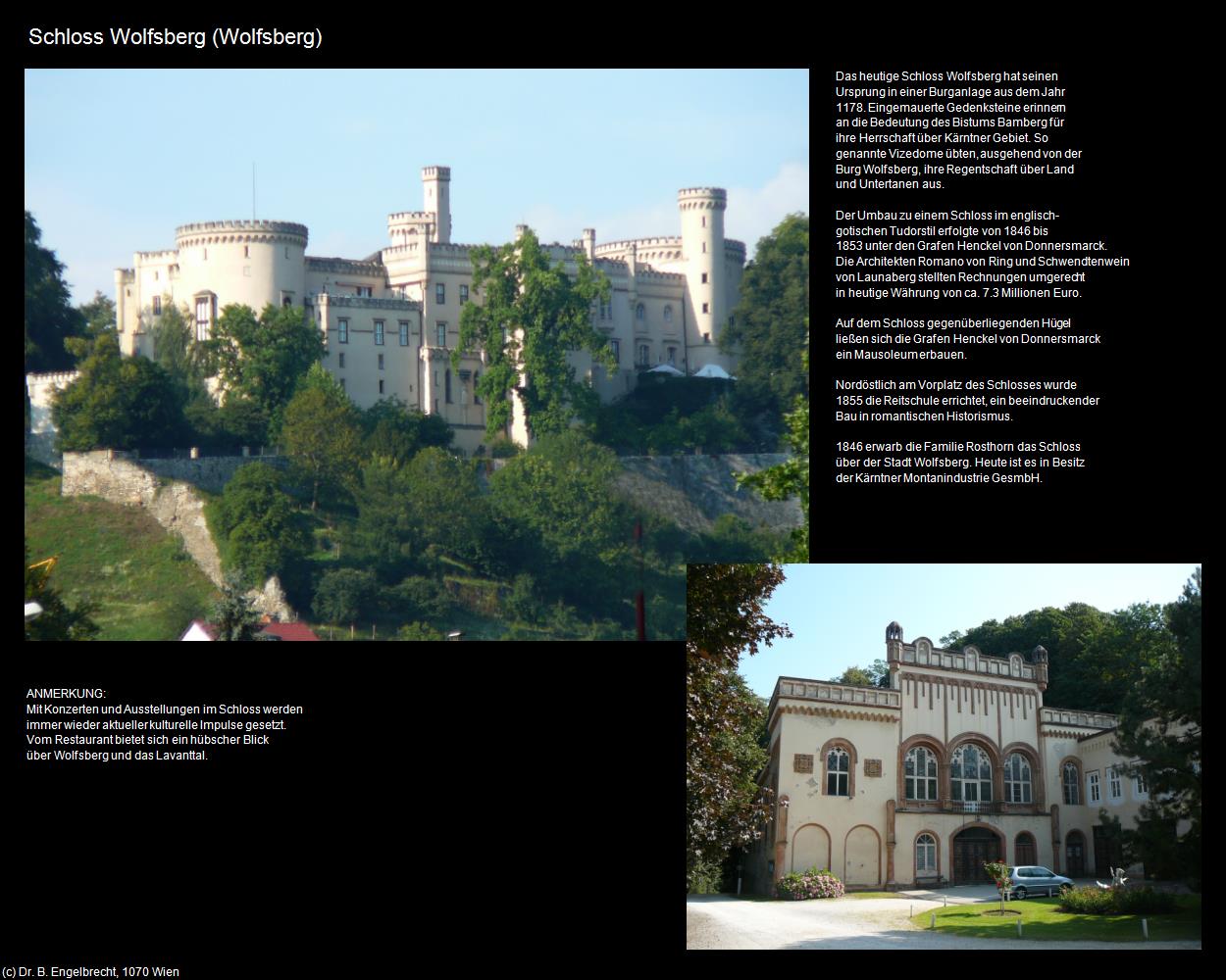 Schloss Wolfsberg (Wolfsberg) in Kulturatlas-KÄRNTEN