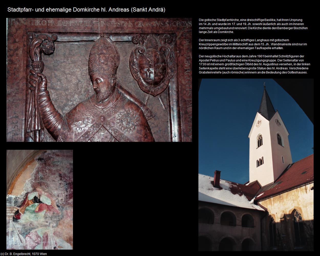 Ehem. Domkirche hl. Andreas (Sankt Andrä) in Kulturatlas-KÄRNTEN