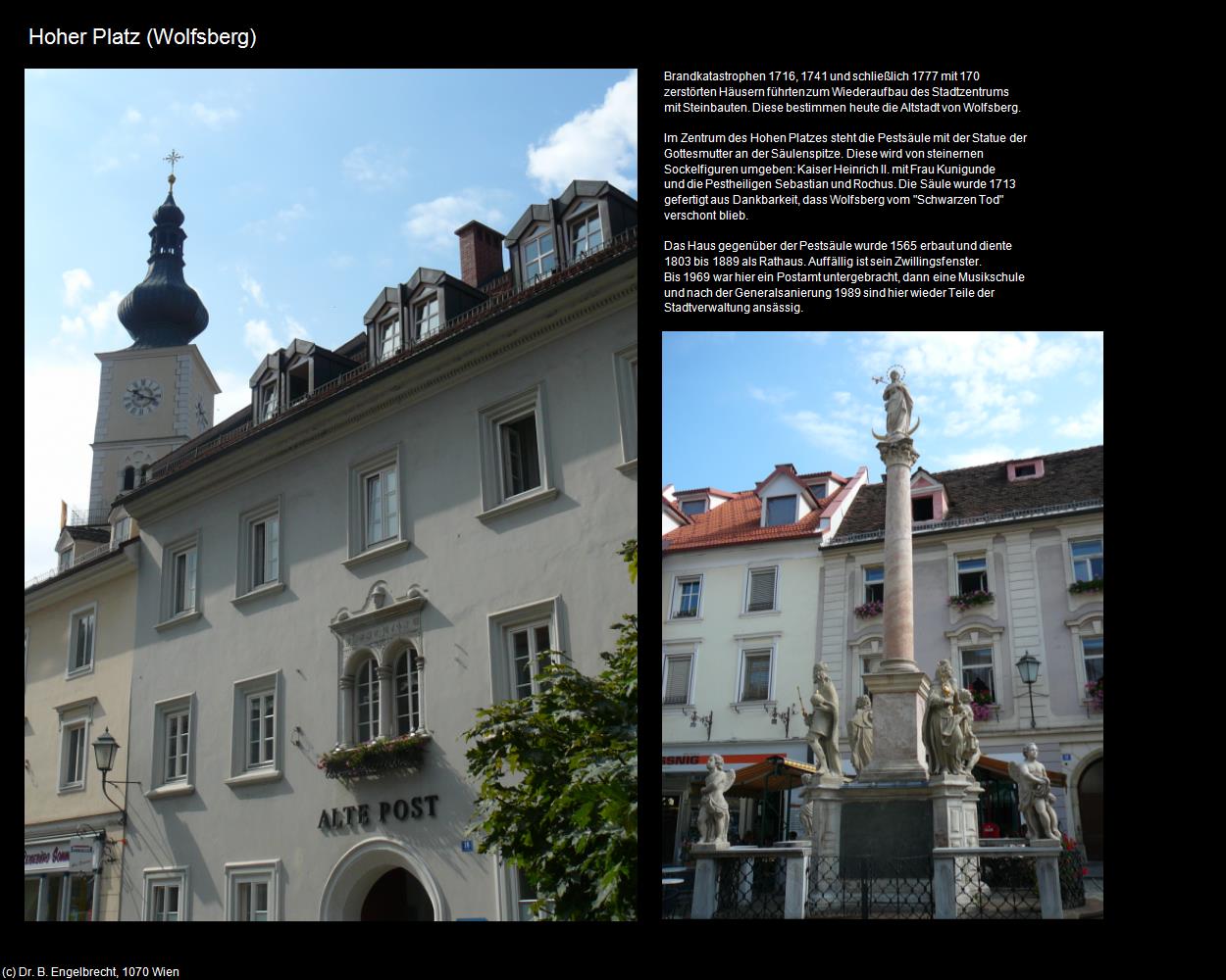 Hoher Platz (Wolfsberg) in Kulturatlas-KÄRNTEN