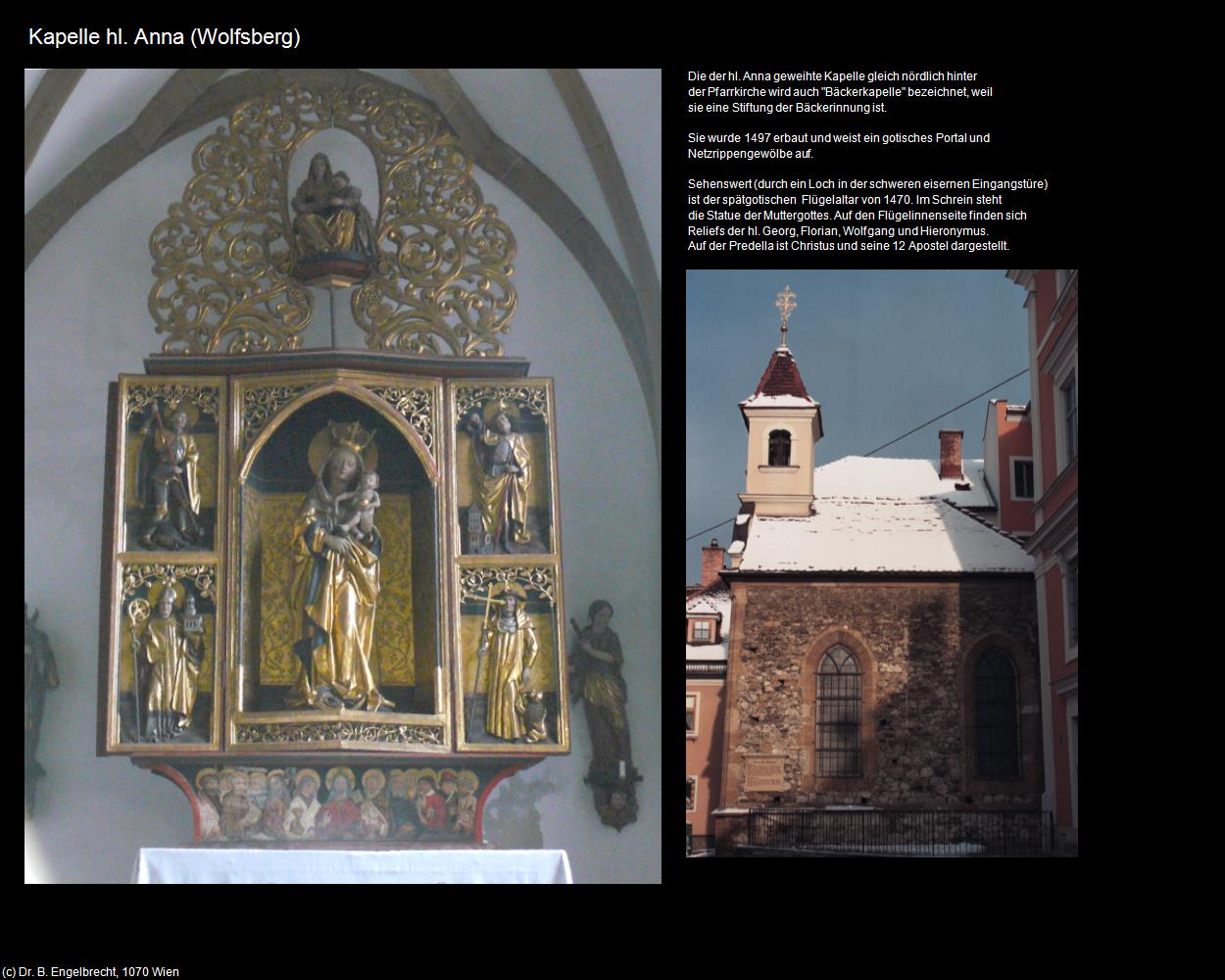 Bäckerkapelle hl. Anna (Wolfsberg) in Kulturatlas-KÄRNTEN