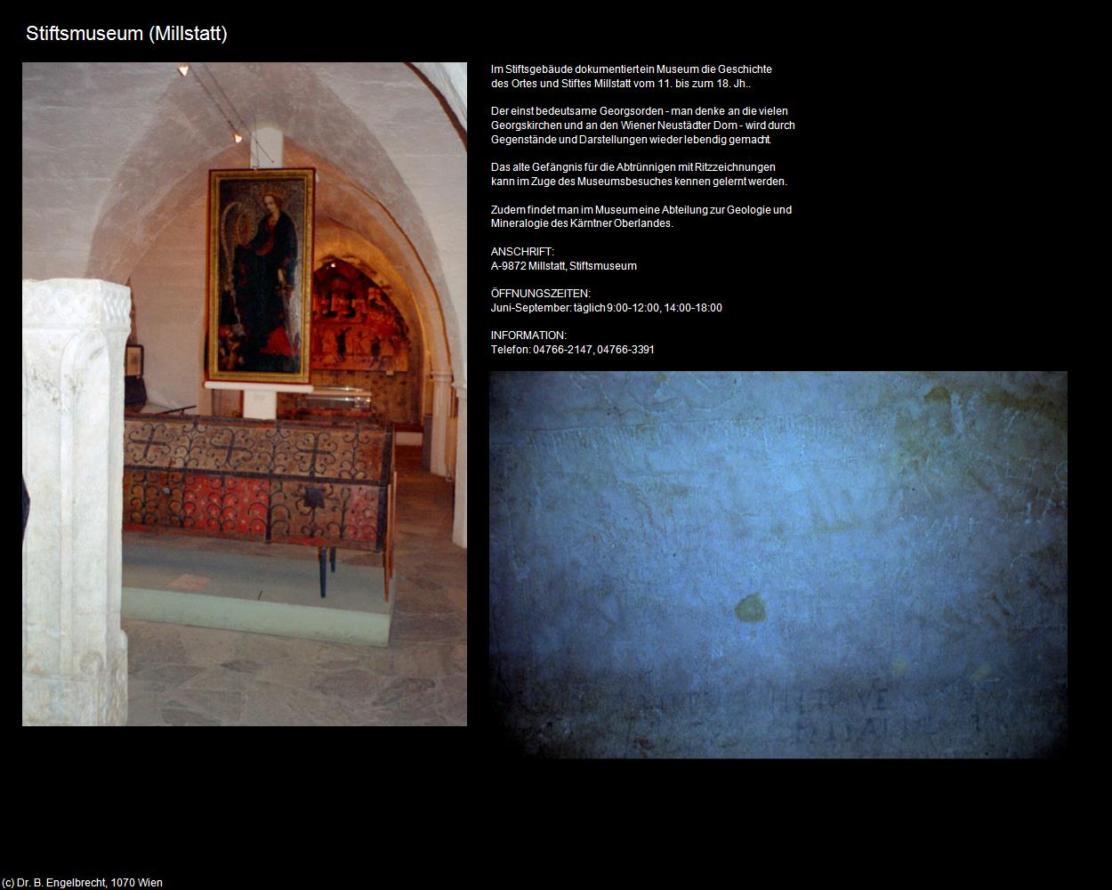 Stiftsmuseum Millstatt (Millstatt) in Kulturatlas-KÄRNTEN