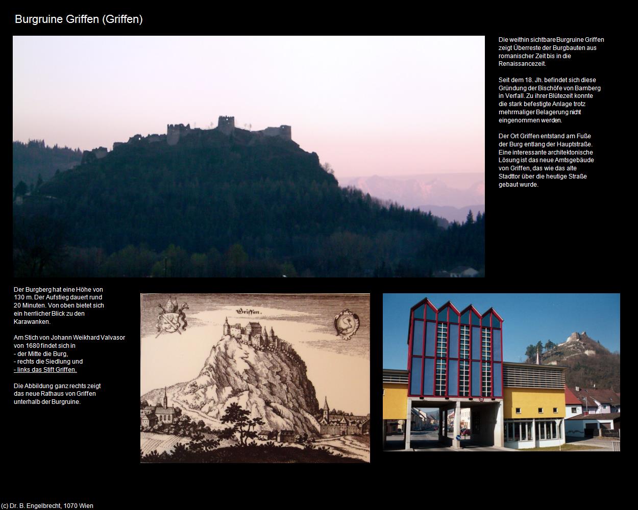 Burgruine Griffen (Griffen) in Kulturatlas-KÄRNTEN(c)B.Engelbrecht