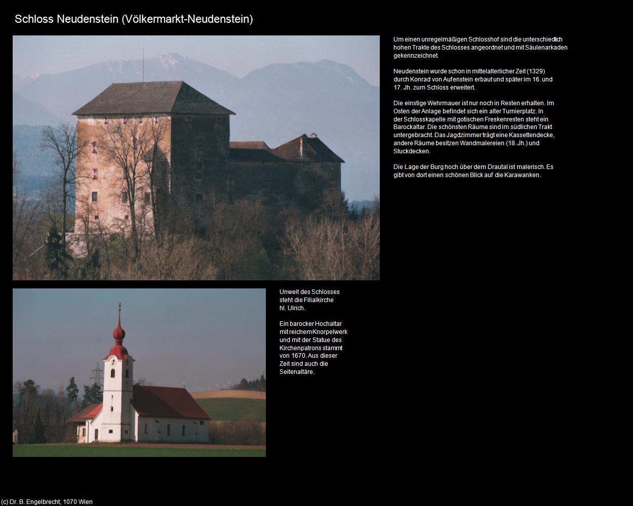 Schloss Neudenstein (Neudenstein) (Völkermarkt) in Kulturatlas-KÄRNTEN