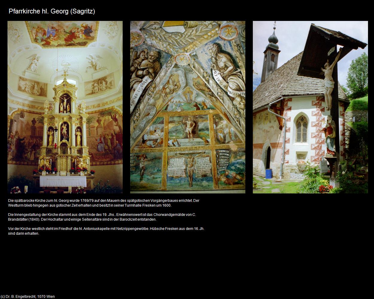 Pfk. hl. Georg (Sagritz ) in Kulturatlas-KÄRNTEN
