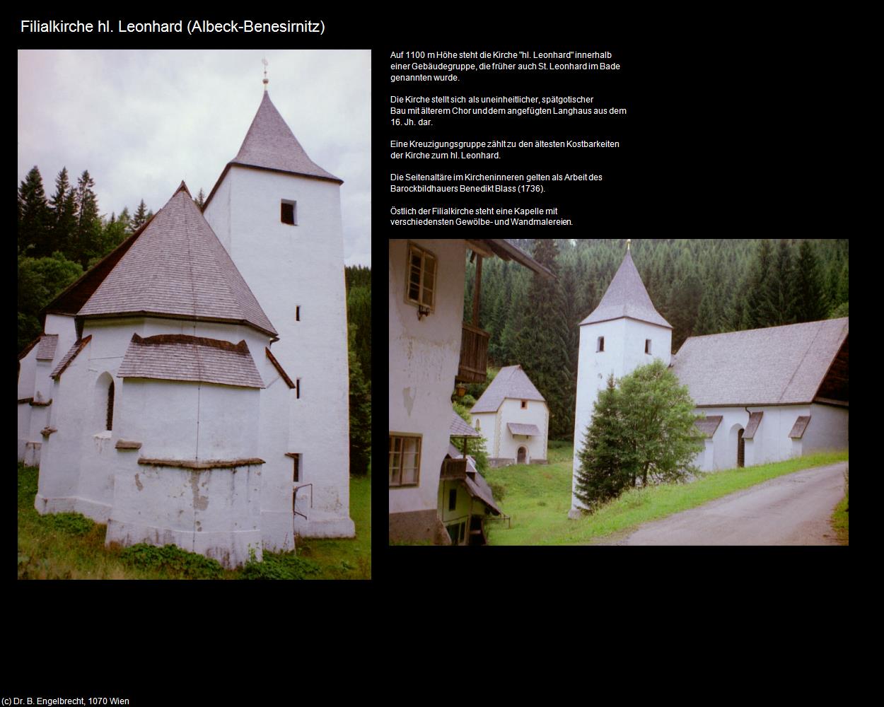 Fk. hl. Leonhard (Benesirnitz) in Kulturatlas-KÄRNTEN