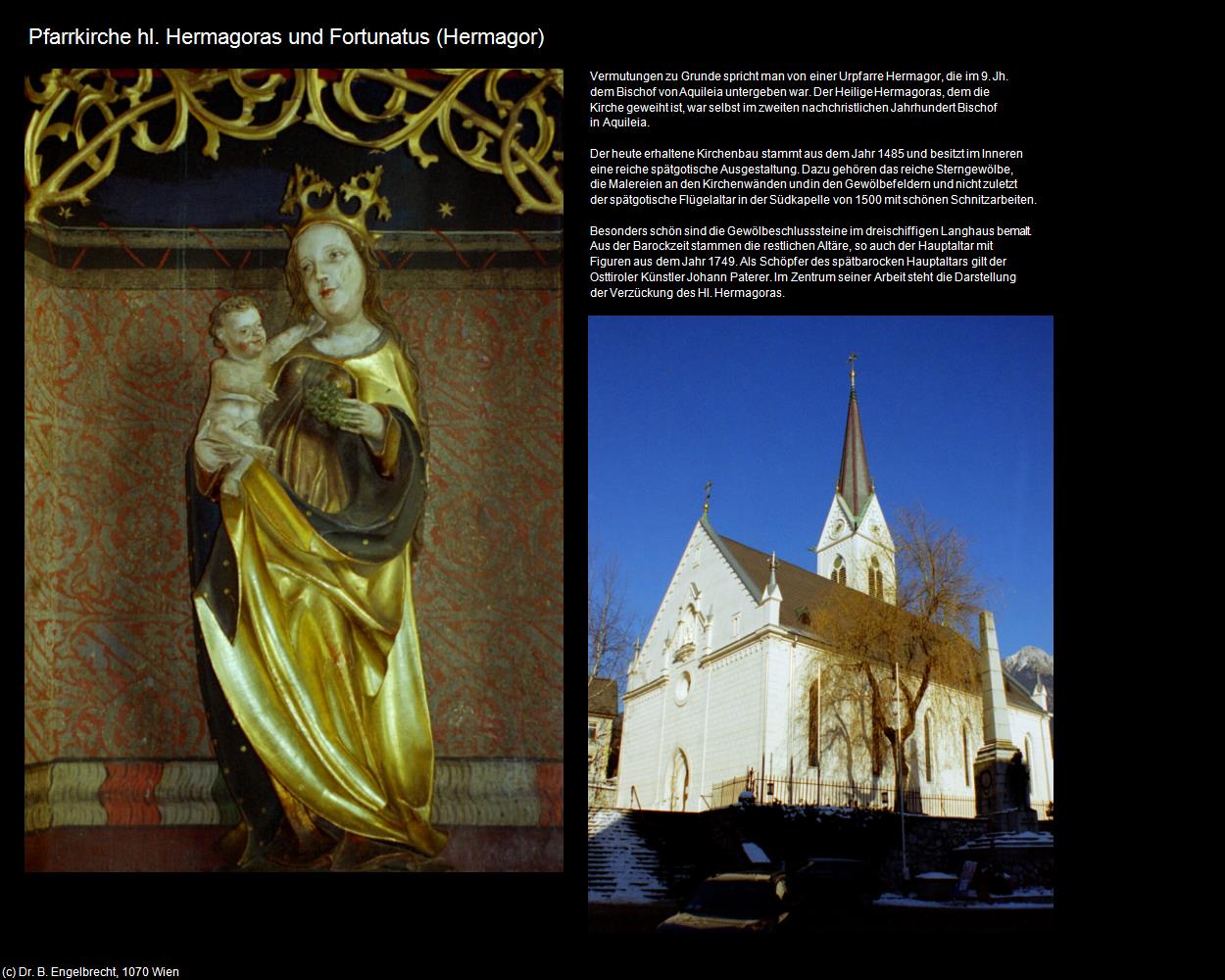 Pfk. hl. Hermagoras und Fortunatus (Hermagor-Presseger See) in Kulturatlas-KÄRNTEN