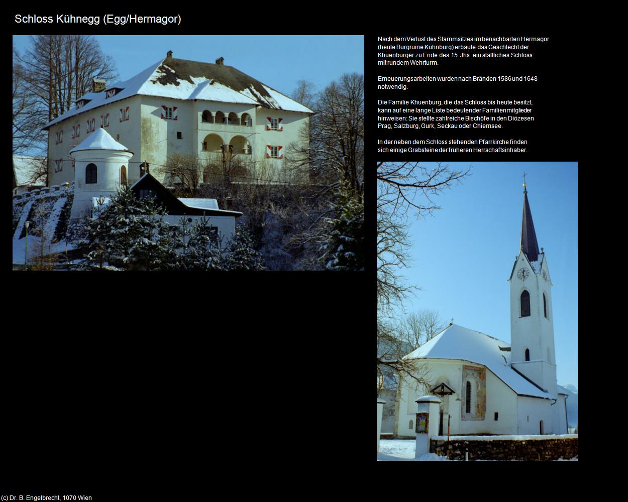 Schloss Kühnegg (Egg/Hermagor) in Kulturatlas-KÄRNTEN