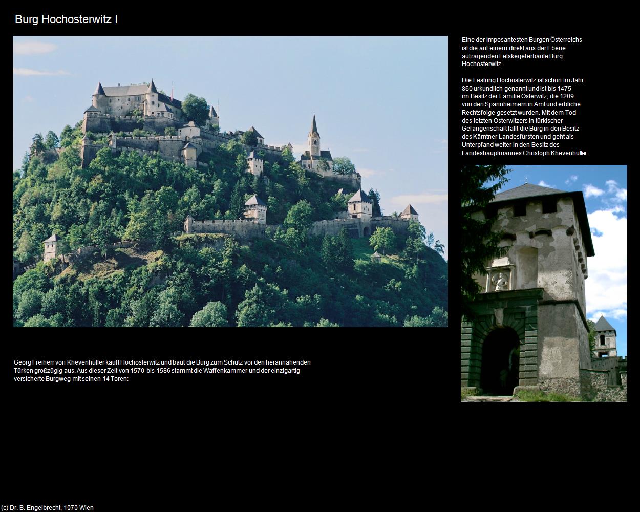 Burg Hochosterwitz I (Hochosterwitz) in Kulturatlas-KÄRNTEN
