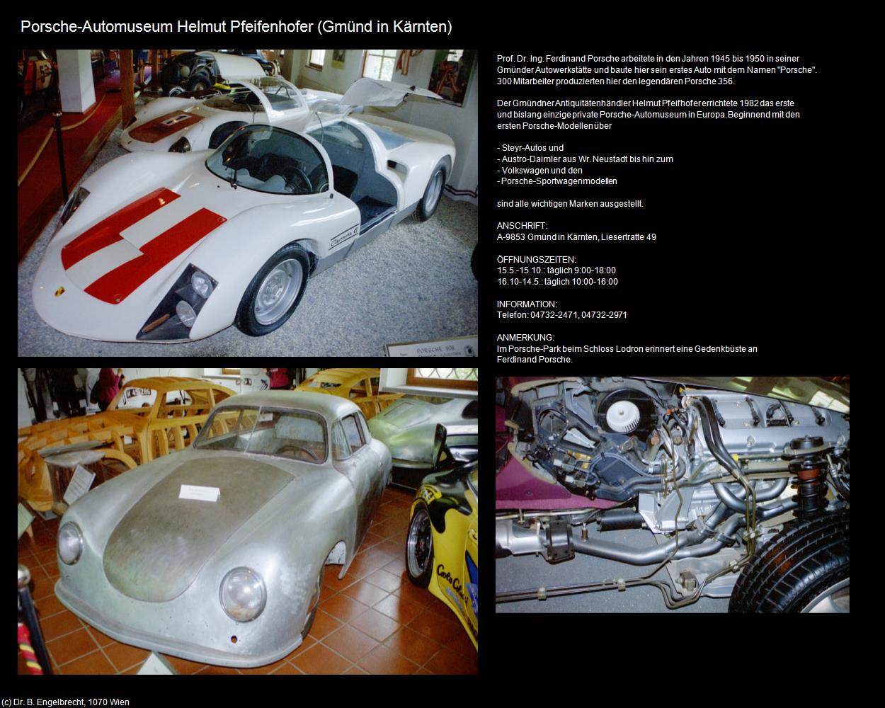 Porsche-Automuseum (Gmünd in Kärnten) in Kulturatlas-KÄRNTEN