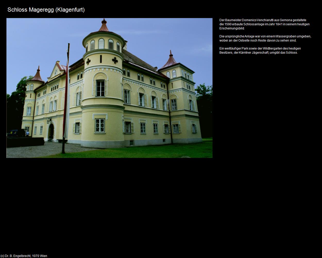 Schloss Mageregg (Klagenfurt) in Kulturatlas-KÄRNTEN