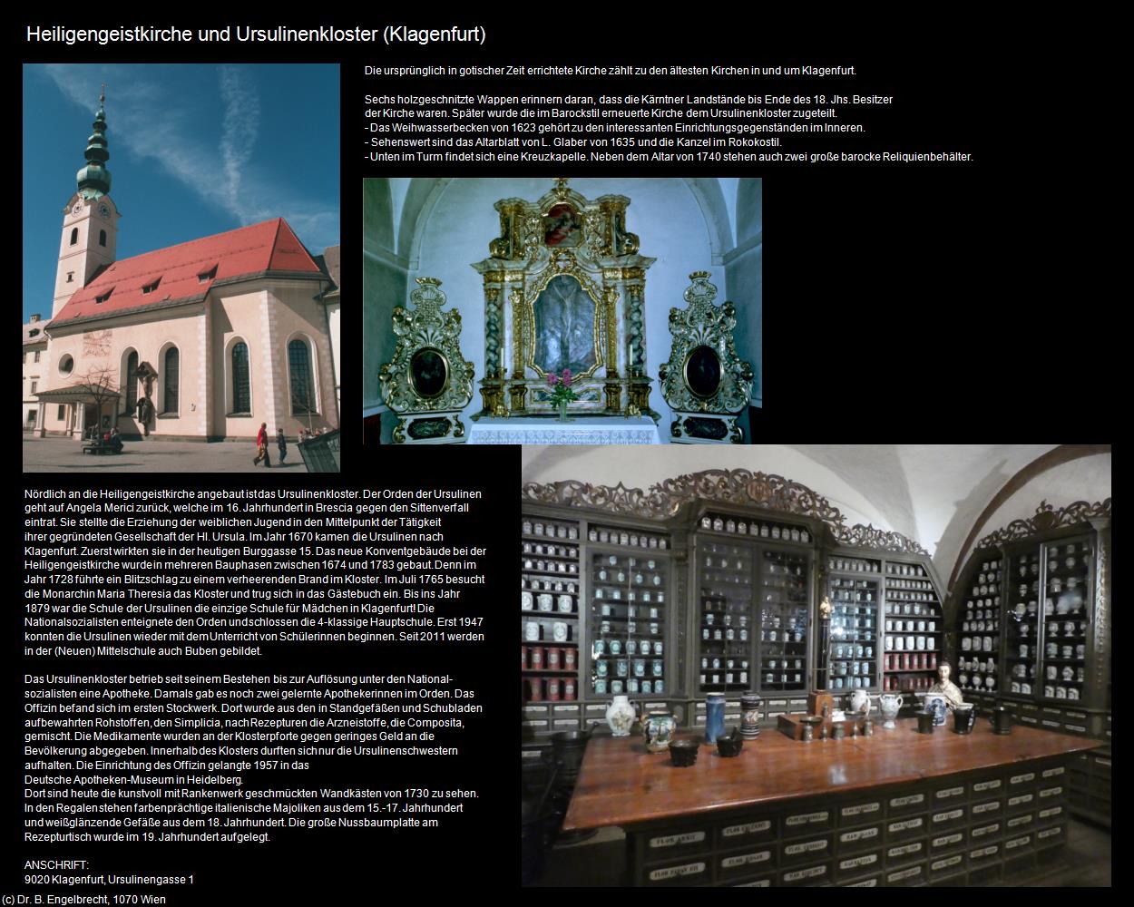 Heiligengeistkirche (Klagenfurt) in Kulturatlas-KÄRNTEN