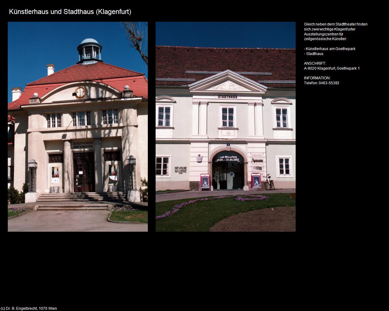 Künstlerhaus (Klagenfurt) in Kulturatlas-KÄRNTEN