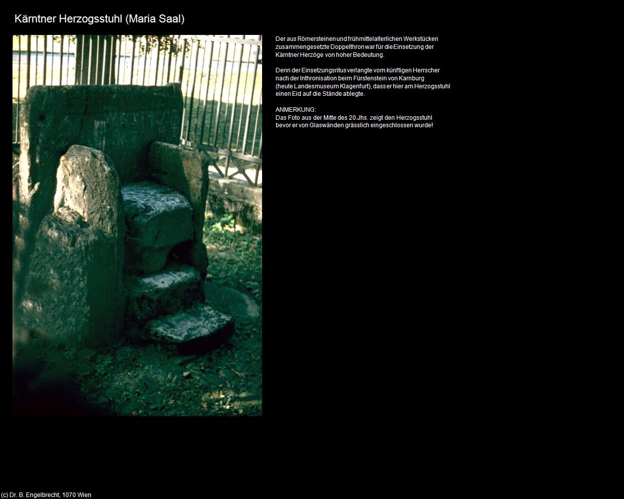 Kärntner Herzogstuhl (Maria Saal) in Kulturatlas-KÄRNTEN