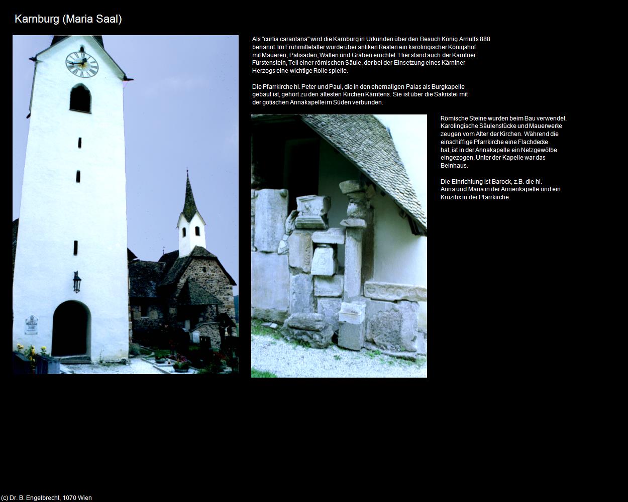 Festung Karnburg (Karnburg bei Maria Saal) in Kulturatlas-KÄRNTEN