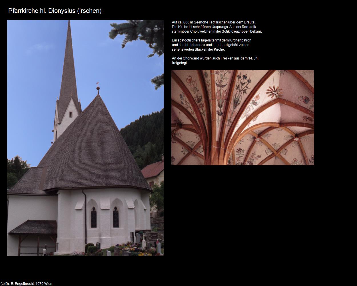 Pfk. hl. Dionysius (Irschen) in Kulturatlas-KÄRNTEN
