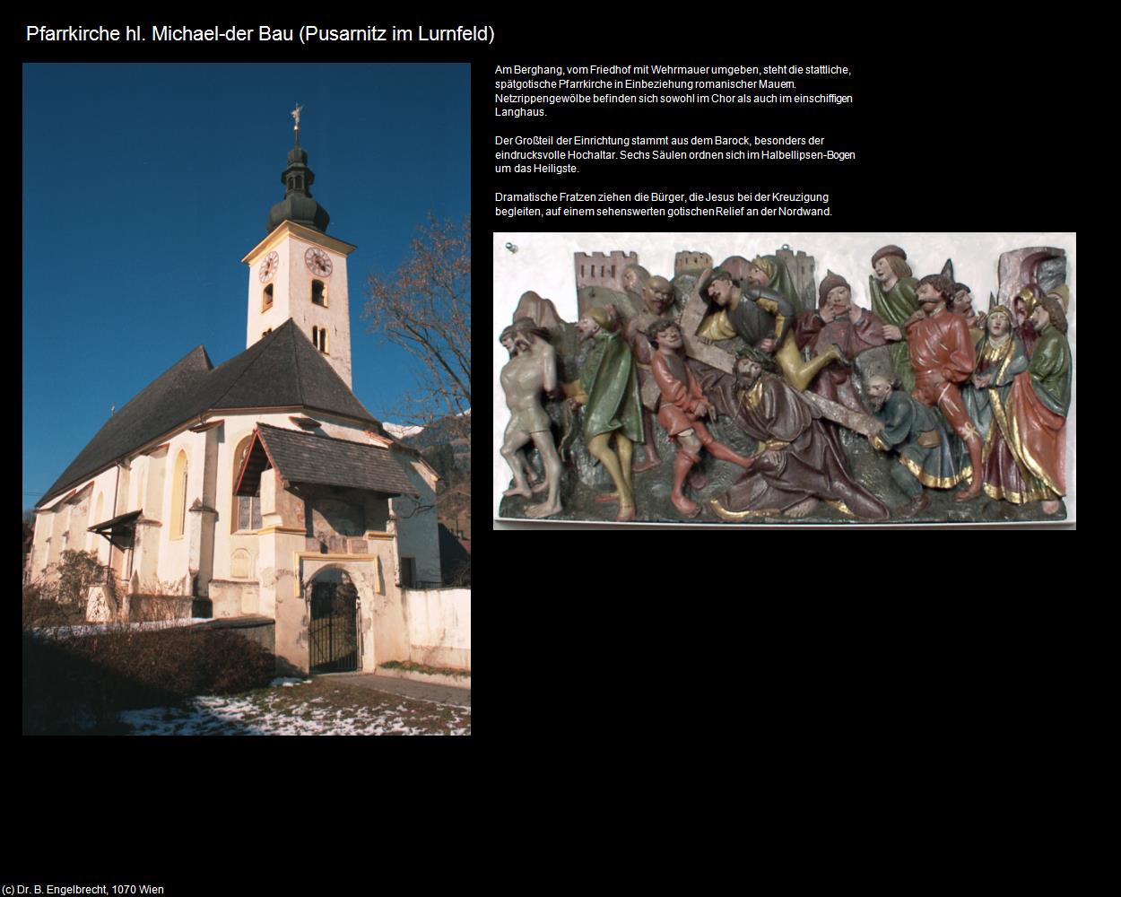 Pfk. hl. Michael-Bau (Pusarnitz) in Kulturatlas-KÄRNTEN