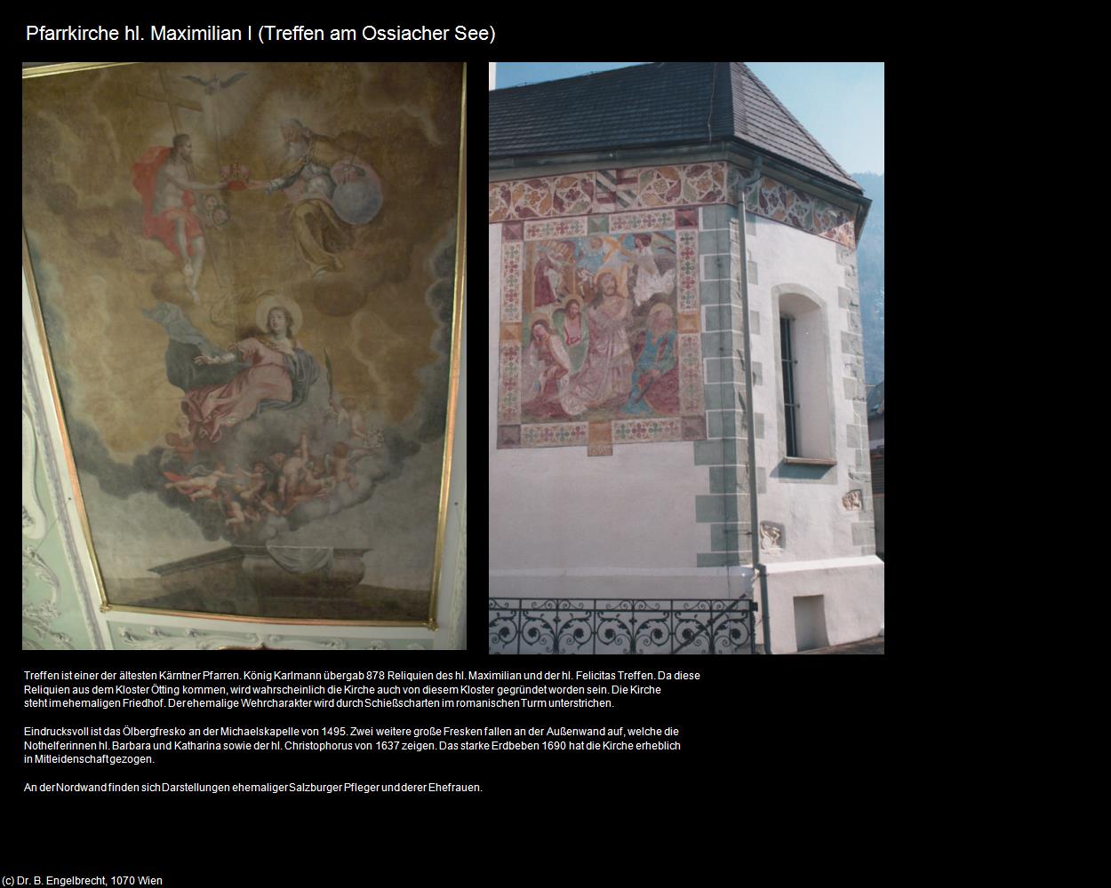 Pfk. hl. Maximilian I (Treffen am Ossiacher See) in Kulturatlas-KÄRNTEN